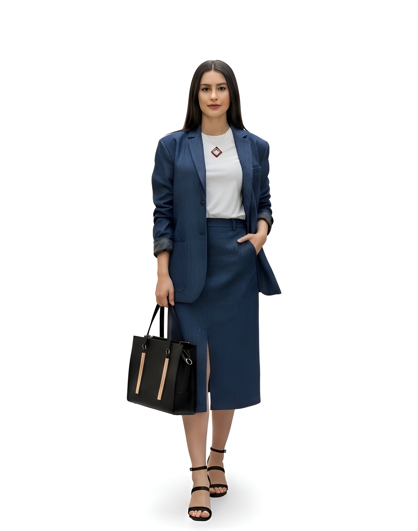 Jeans tailored trousers – modern chic with casual elegance