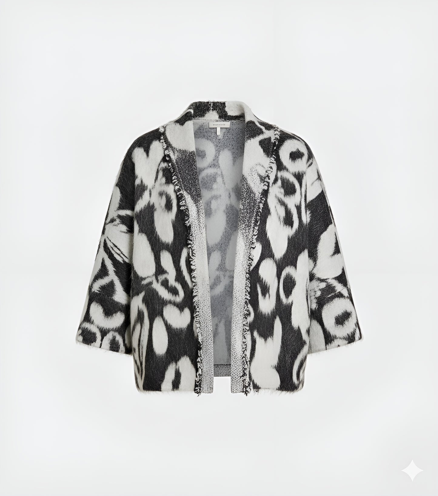 Florale Langflor-Jacke