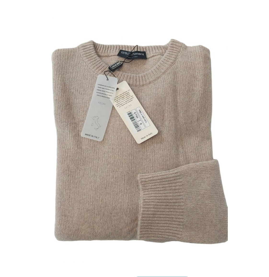 Men’s Crewneck Sweater in Pure Cashmere