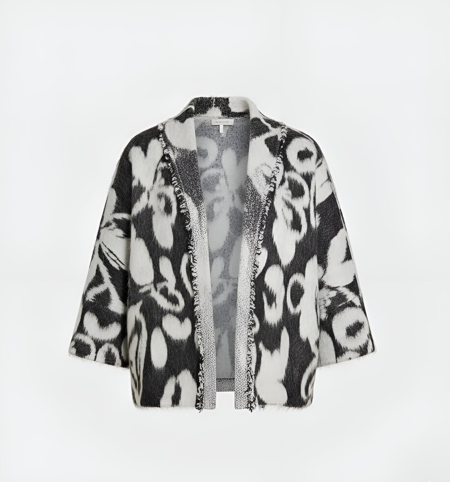 Giacchina in Pelo Lungo Floreale